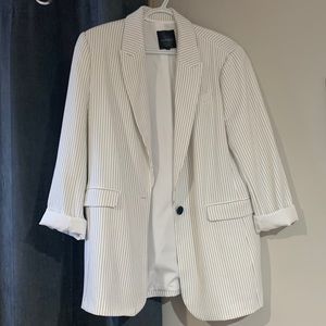 Dynamite stripped blazer.
